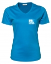 BPS Luxury T-shirt, azzure (Damen)