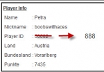 Playeer-ID 3-stellig